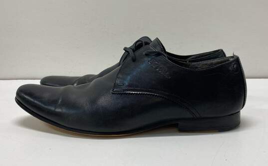 Ted Baker Black Leather Oxford Dress Shoes Men's Size 12 M image number 1