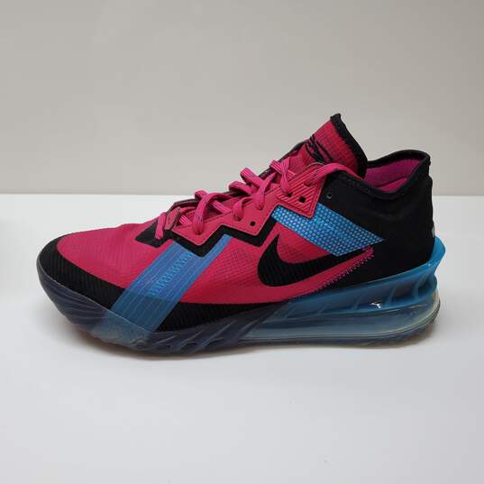 Nike LeBron 18 Low 'Fireberry' also called 'Neon Nights' Sz 11.5 image number 2
