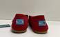 Toms Classic Canvas Slip On Shoes Red 9.5 image number 4