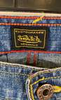 Von Dutch Womens Blue Cotton Medium Wash Low Rise Denim Bootcut Jeans Size 28 image number 3