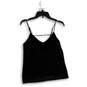 Womens Black Spaghetti Strap Pullover Camisole Tank Top Size XS image number 2