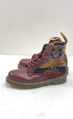 Dr Martens Leather Pendleton Pagosa Springs Boot Red 8 alternative image