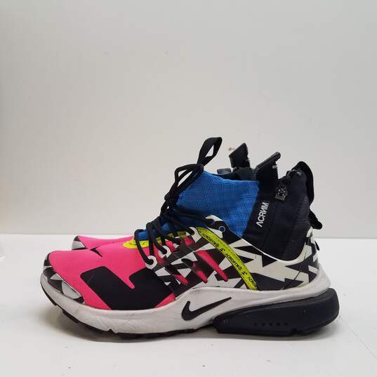 Nike Air Presto Mid Utility Acronym Sneakers Multicolor 6.5 image number 1