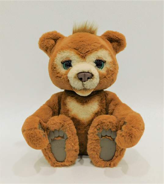 FurReal Friend Cubby the Curious Bear Interactive Animatronic Talking Toy image number 1