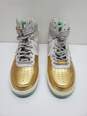 Nike Air Force 1 Hi YOTH QS Year Of The Horse Metallic Gold Women's Size 9 image number 1