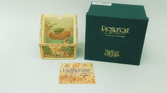 Harmony Kingdom Picturesque Noah's Park Noah's Hideaway Tile Box image number 1