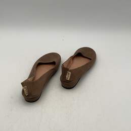 FS/NY Womens Brown Suede Round Toe Slip-On Ballet Flats Size 7 alternative image