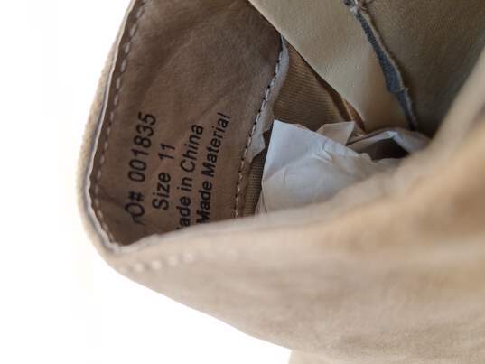 Journee Collection Tan Suede Bootie Sz 11 image number 9