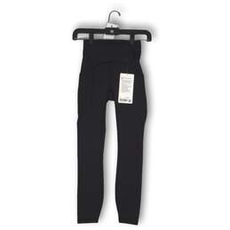 NWT Lululemon Womens Compression Leggings Power Thru High Rise Black Size 0