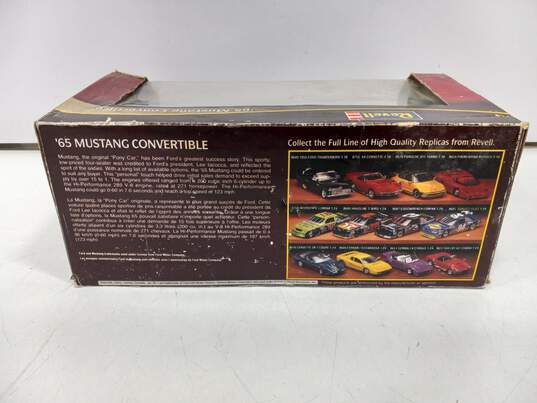 Revell Blue Mustang Convertible in Original Box image number 2
