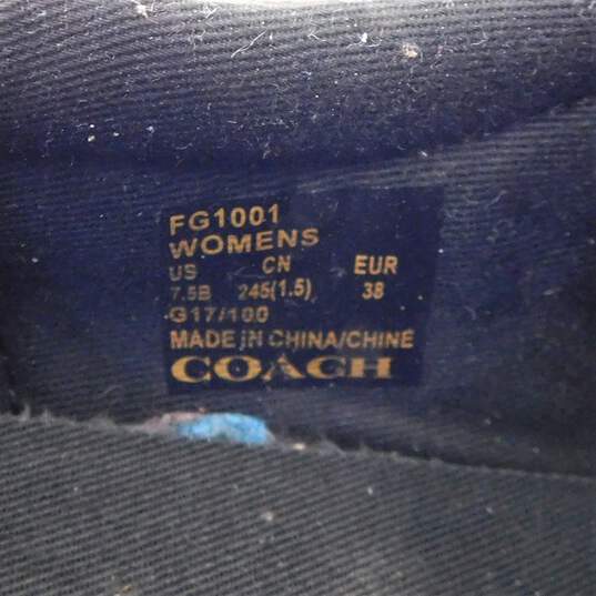 Coach C121 Runner Sneakers IOB Size 7.5B image number 7