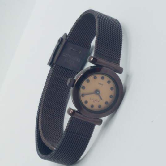 Skagen 107XSMMD 18mm Black Stainless Steel Watch image number 5