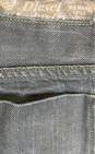 Diesel Mens Black 5-Pocket Design Low Rise Denim Straight Jeans Size 33x34 image number 4