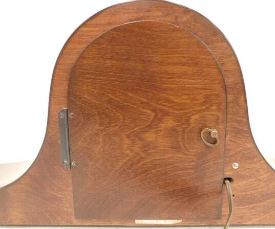 VNTG Seth Thomas Brand Medbury-6E/E720-001 Model Wooden Tabletop Clock w/ Power Cable image number 6