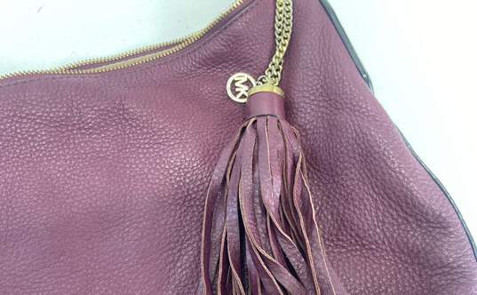 Michael Kors Shoulder Bag Burgundy image number 3