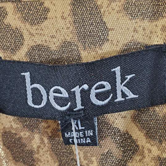 Berek Women Leopard Blazer XL NWT image number 1