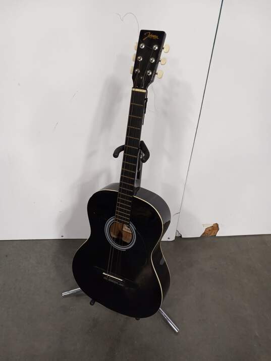 Johnson JG-100-B Student Acoustic Guitar in Fender Backpack Bag image number 2