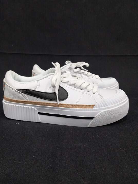 Nike Women's Court Legacy Lift Casual Low Sneakers Size 8 image number 3
