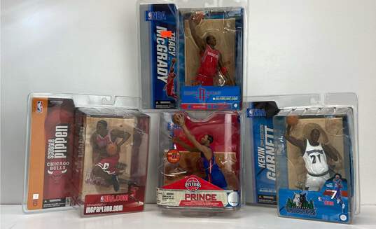 Lot of NBA Figures by McFarlane Toys image number 1