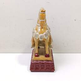 Vintage Chinese Tang Dynasty Sancai War Horse Statue Replica alternative image