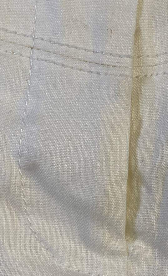 Marciano Womens White Pockets Flat Front Mid Rise Chino Shorts Size 2 image number 6