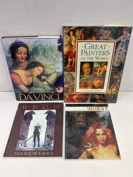 Lot of 4 Assorted Painter's Works Art Books