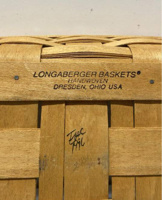Longaberger Vintage Long Medium Basket image number 6