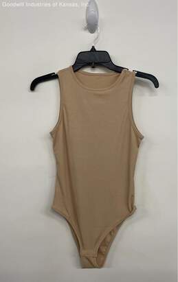 Unbranded Light Brown Bodysuit - Size M