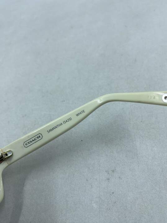 Coach White Sunglasses - Size One Size image number 7