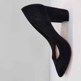 Fergalicious Suede Heels Black Size 7.5M alternative image