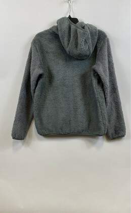 NWT Patagonia Womens Gray Long Sleeve Hooded Quarter Zip Fleece Jacket Size M alternative image