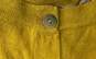 Two Danes Women's Yellow Dotted Cardigan- L NWT image number 7