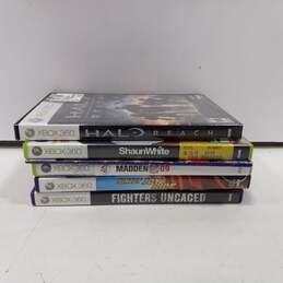 Lot of 6 Assorted Microsoft Xbox 360 Video Games