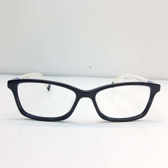 Furla Navy Rectangle Eyeglasses image number 3