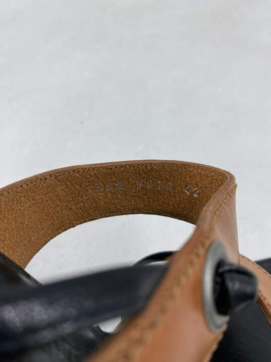Authentic Yves Saint Laurent Brown Heel W 10 image number 4