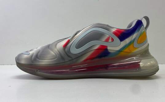 Nike Air Max 720 Airbrush Wolf Gray Athletic Shoes Women's Size 11.5 image number 2