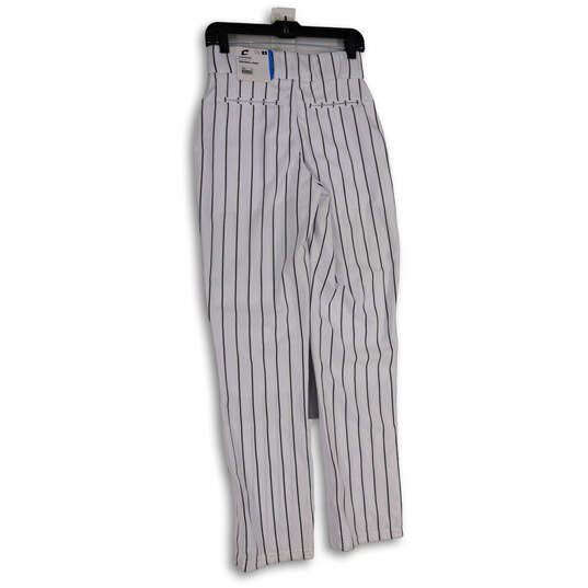 Buy the NWT Mens White Triple Crown Pinstripe Knicker Baseball Pants Size  Small
