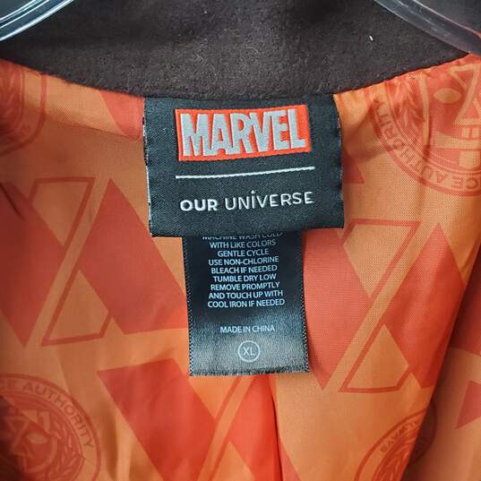 Marvel Studios Loki Our Universe Brown Blazer Coat Size XL image number 3