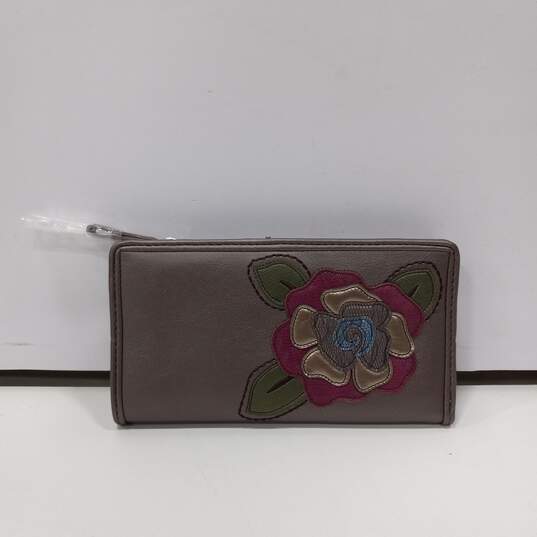 Relic Women's Brown Leather Wallet image number 1