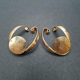Barbara Barnett Gold Filled Hooker Earrings 11.4g