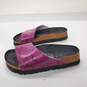 Birkenstock Unisex Purple Slide Sandals Size 5 Men's / 7 Women's image number 2