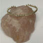 Designer Kendra Scott Gold-Tone Crown Codi Pinch Fashionable Cuff Bracelet image number 1