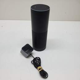 Black Amazon Echo 1st Gen. Smart Speaker Untested