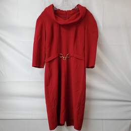 Tahari Arthur S. Levine Women's Red Maxi Dress Size 10