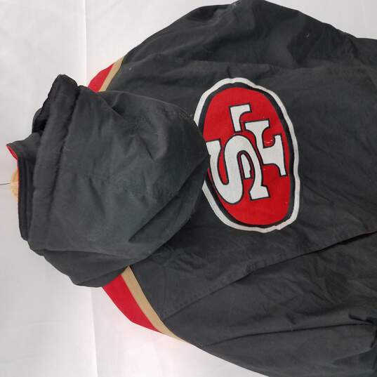 San Francisco 49ers Vintage Starter Parka Jacket Size Large