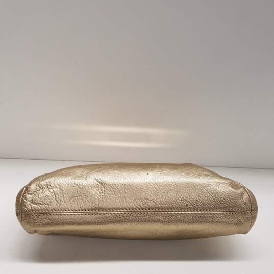 Buy the Michael Kors Gold Clutch Bag | GoodwillFinds