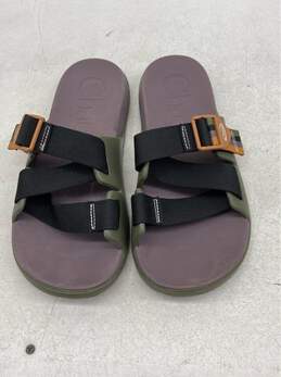 Women's Chaco Size 6 Purple & Hunter Green Sandals