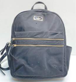 Kate Spade Black Nylon Backpack Bag