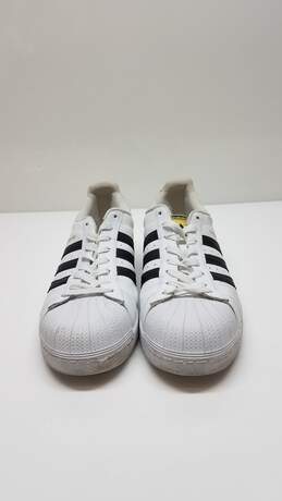 Adidas Original Shell Toe Superstar - Black/White Size 17 alternative image