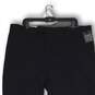 NWT Saks Fifth Avenue Mens Dress Pants Straight Leg Black Wool Size 42R image number 3